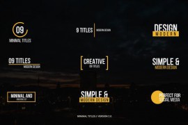 Minimal Titles | AE 44889867