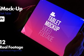iMock-Up Dark Tablet for Premiere Pro 51066163