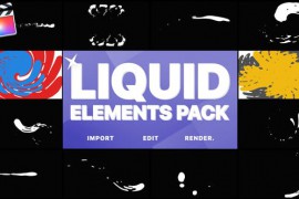 Liquid Elements And Transitions | FCPX 23750802