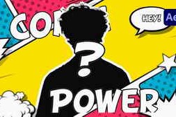 Free Download:Comic Style Hero Reveal 63011237