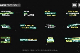 Big Kinetic Titles Pack | PP 44639431