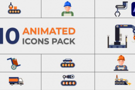 Industrial Icons Pack for After Effects 47169008