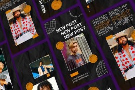 New Post After Effects Instagram Frame 45037386
