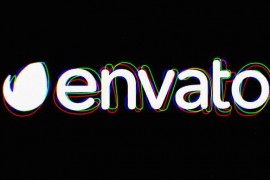 Particles Glitch Logo 47170606