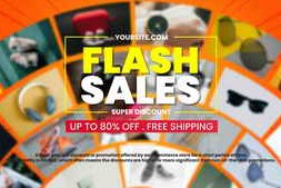 Free Download:Flash Sale Carousel Promo | After effects 9108721