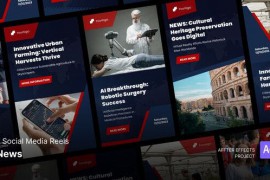 Social Media Reels - News After Effects Template 49718021