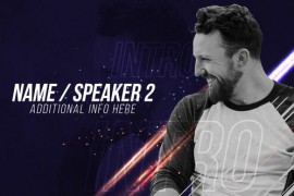 Speakers' Intro (MOGRT) 44618619