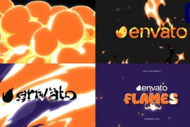 Fire Explosion Logo Opener for Premiere Pro 51968448