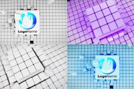 Cubes Build Up Intro 50317575