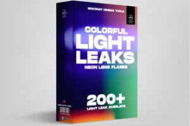 Sickboat – Colorful Light Leaks | Neon Lens Flares and Light Leaks (4K)