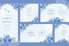 Bloom Wedding Invitation 52444622