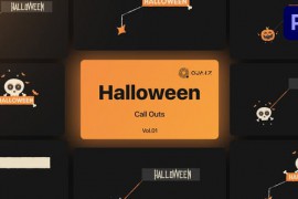 Halloween Call Outs for Premiere Pro Vol. 01 48439333