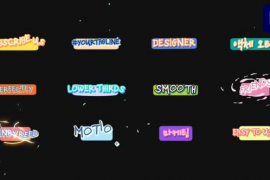 Cartoon Liquid Lower Thirds for Premiere Pro 52514521