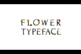Flower Typeface Black | Motion Graphics 39477323