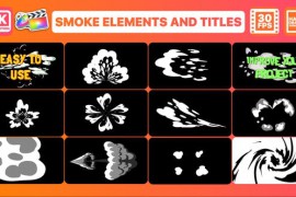 Smoke Pack and Titles | FCPX 33072614