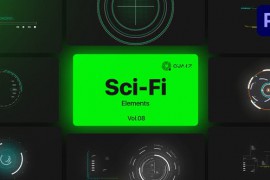 Sci-Fi UI Elements for Premiere Pro Vol. 08 46898446
