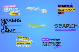 Urban Pop Typography 52233099