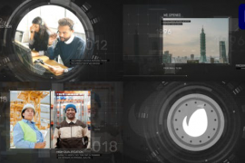 Corporate History Slides | Premiere Pro MOGRT 50864282