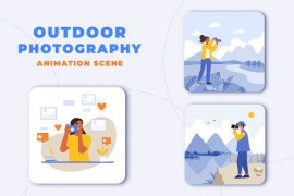 Outdoor Photography Animation Scene After Effects Template 43961103
