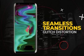 Vertical Glitch Distortion Transitions 52663949