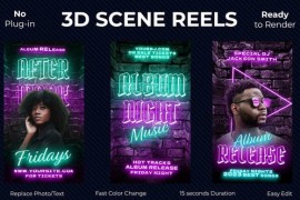 3D Instagram Reels 44938806