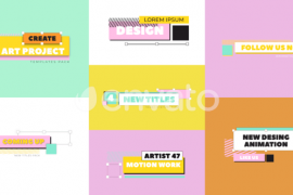 Colorfull Titles Pr 45485359