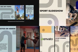 Sport Slideshow | Premiere Pro MOGRT 44220787
