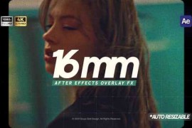 16mm Film Overlay Effect 56574045
