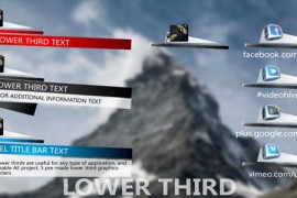 Lower Third Pack V2 4045938