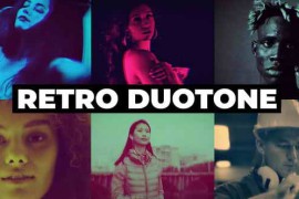 Retro Duotone Effects | After Effects 56285549