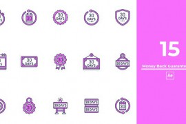 Money Back Guarantee Icon After Effects 49645183