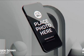 Phone Screen Set Display Mockup 52517626