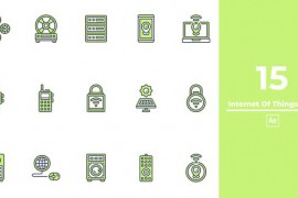 Internet Of Things Icon After Effects 49895533