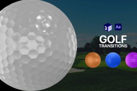 Golf Ball Transitions for After Effects 47012940