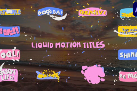 Liquid Motion Titles for After Effects 47565024
