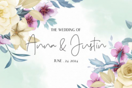 Romantic Wedding Invitation Mogrt 51620548