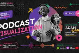 Free Download:Podcast Visualization 64568238