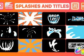 Splashes And Titles | FCPX 26295752
