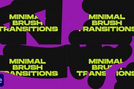 Minimal Brush Transitions | After Effects 48145375