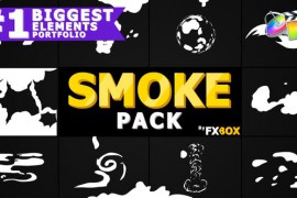 Cartoon SMOKE Elements And Transitions | FCPX 23448877
