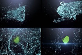 Water Splash Logo Reveal 38453225