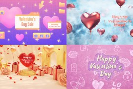 Valentines Day Titles Reveal Pack 50573398