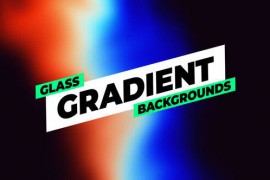 Glass Gradient Backgrounds 52420297
