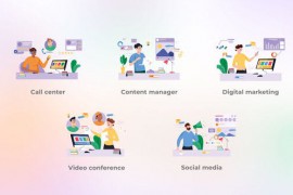 Social Media - Flat Concepts 44582305