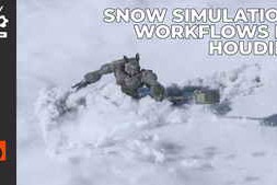 The Gnomon Workshop – Snow Simulation Workflows in Houdini