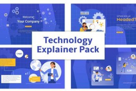 Technology Explainer Animation Scene Pack 45855647