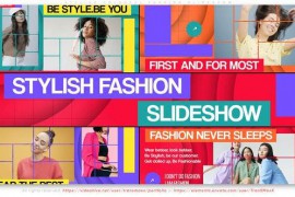 Stylish Colorful Fashion Slideshow 48997907