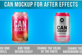 Can Mockup After Effects Template 46910635