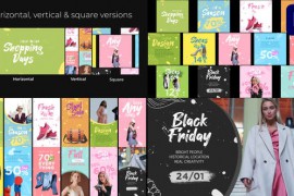 Shopping Days (Social Media) | Premiere Pro MOGRT 44038333