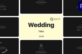 Wedding Titles for Premiere Pro Vol. 02 49000021